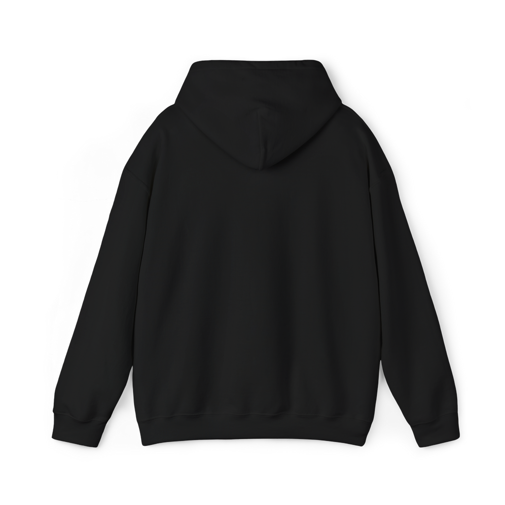 Minimalist 'FADL' Black Hoodie — Clean Logo Pullover