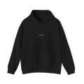 Minimalist 'FADL' Black Hoodie — Clean Logo Pullover